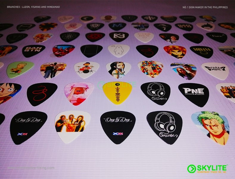 Guitar Pick UV Printing - Image 2