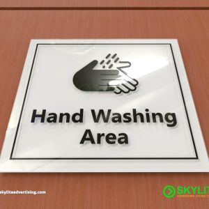 Hand Washing Area Signs - Child Friendly