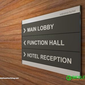 Hotel Elegant Directional Sign