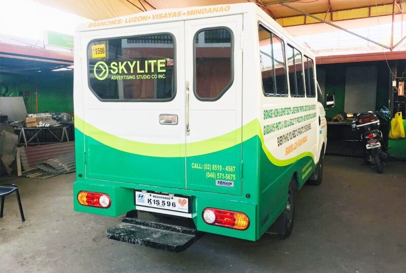 Vehicle Sign Wrap Hyundai H100 Lite - Image 2
