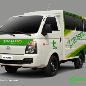 Vehicle Sign Wrap Hyundai H100 - Full Body