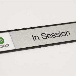 Privacy Protection Slider Signs