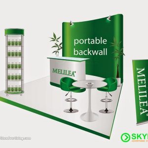 Melilea Basic Booth Design & Fabrication