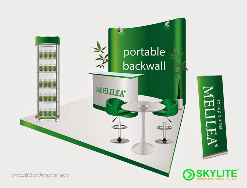Melilea Basic Booth Design & Fabrication