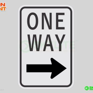 One Way Sign Safety Sign