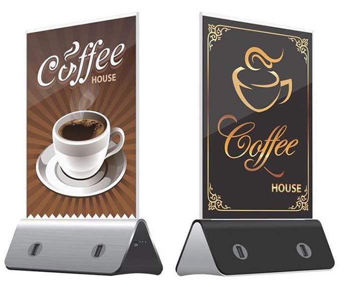 Table Top- Sandwich Type with Bended Aluminum Base