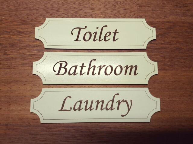 Door Sign- Laser Cut Engraved
