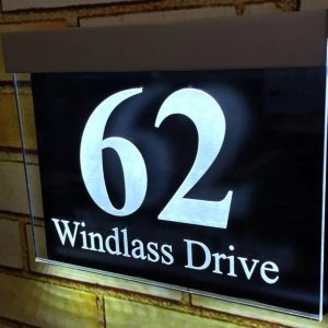 Door Sign- Lighted Acrylic