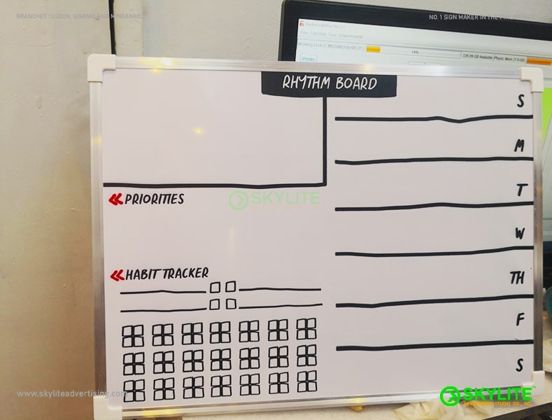 Personalized Whiteboard UV Printing